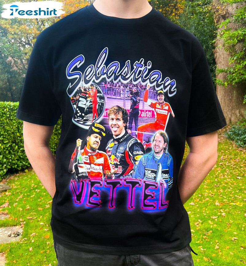 Sebastian Vettel Shirt, Trending Short Sleeve Unisex Hoodie