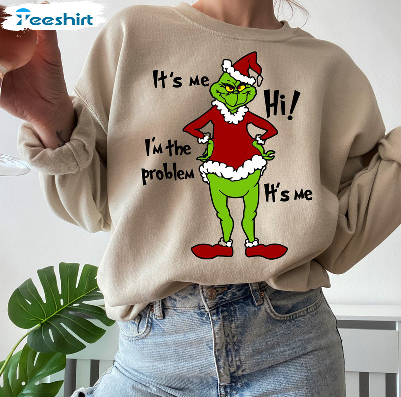 It's Me Hi I'm The Problem Christmas Shirt, Anti Hero Sweatshirt Hoodie