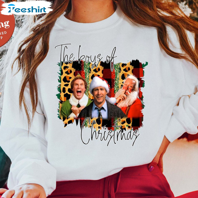 The Boys Of Christmas Shirt, Winter Long Sleeve Sweatshirt