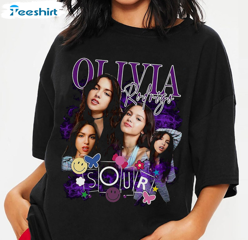 Olivia Rodrigo Sour Shirt, Sour Tour 2022 Long Sleeve Sweatshirt