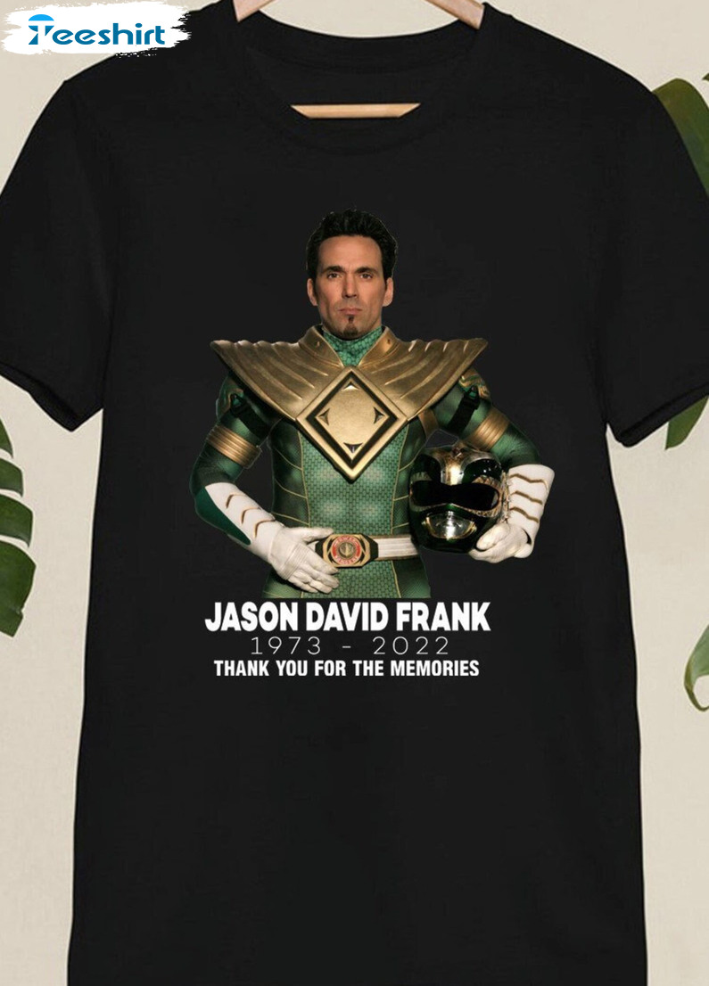 Jason David Frank Thank You For The Memories Shirt, Trendy Unisex Hoodie Long Sleeve