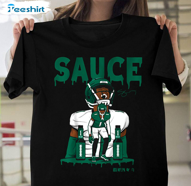 Sauce Gardner Superstar Pose New York Jets signature shirt, hoodie,  sweater, long sleeve and tank top