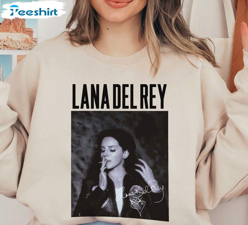 Lana Del Rey Ultraviolence Shirt, Del Rey Albums Sweatshirt Short Sleeve