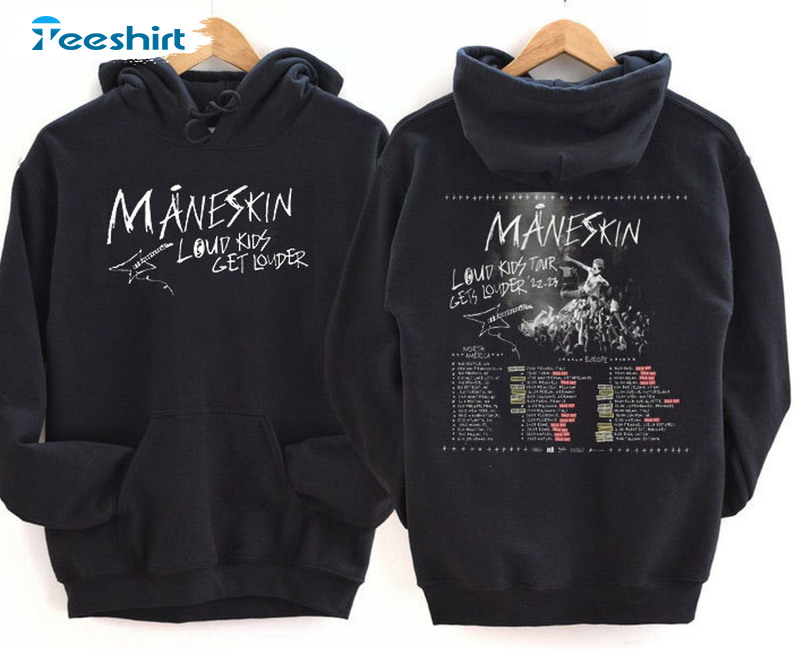 Maneskin Tour 2022 Trending Unisex T-shirt Long Sleeve