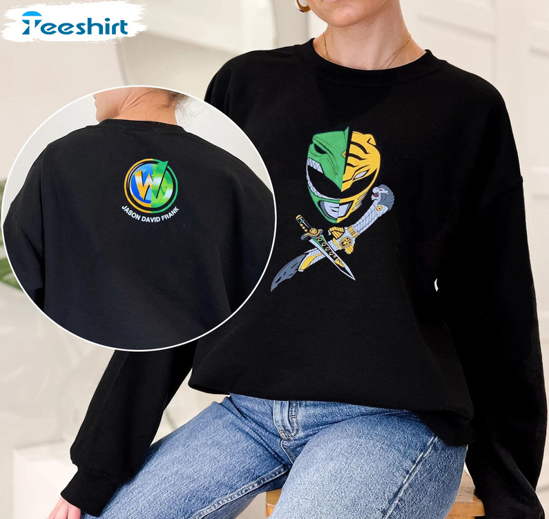 Jason David Frank Shirt, Mighty Morphin Power Rangers Tee Tops Unisex Hoodie