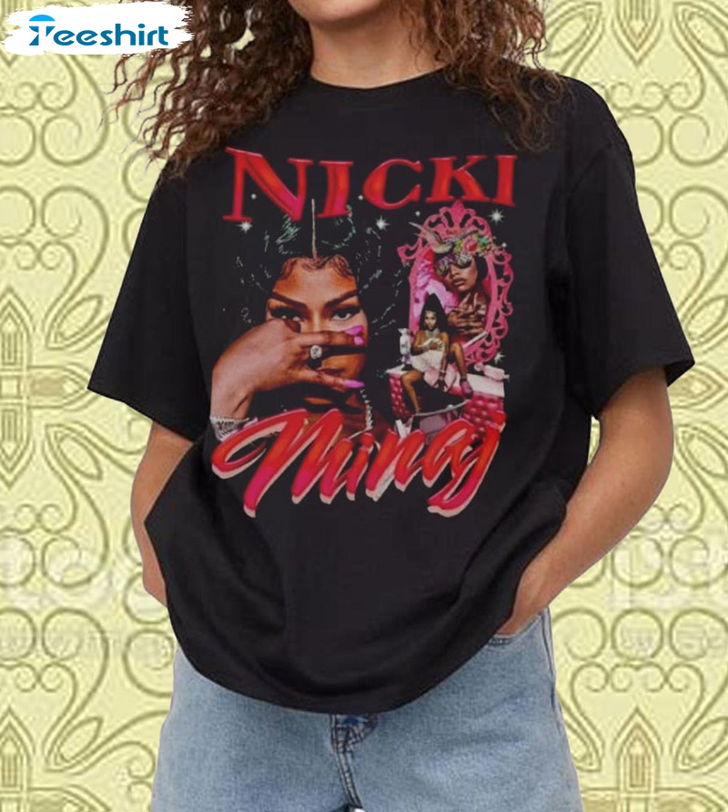 Nicki Minaj Shirt, Rap Hip Hop 90s Sweatshirt Unisex Hoodie