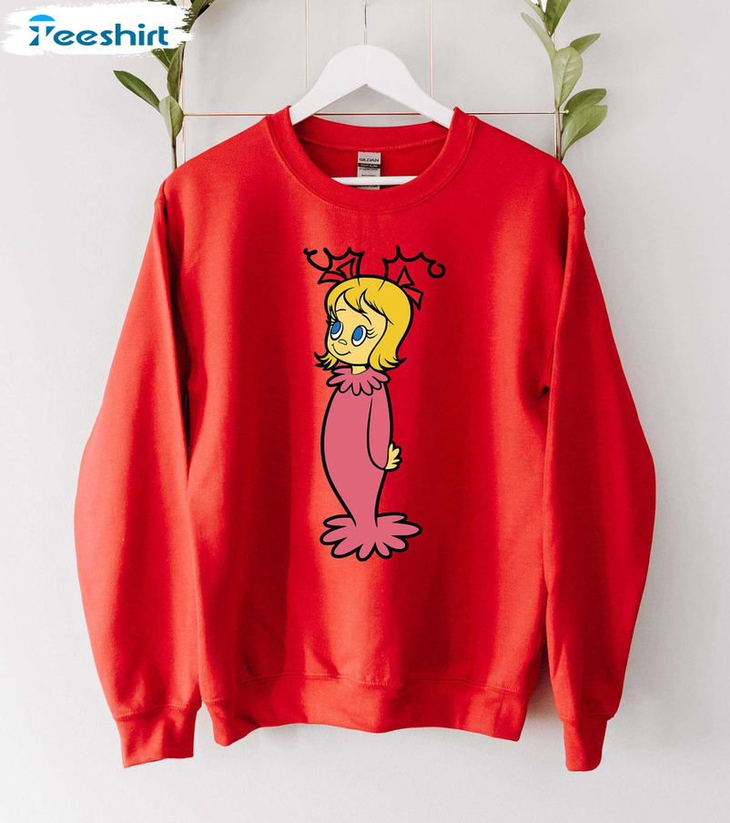 Cindy Lou Sweatshirt, Cute Xmas Tee Tops Unisex Hoodie