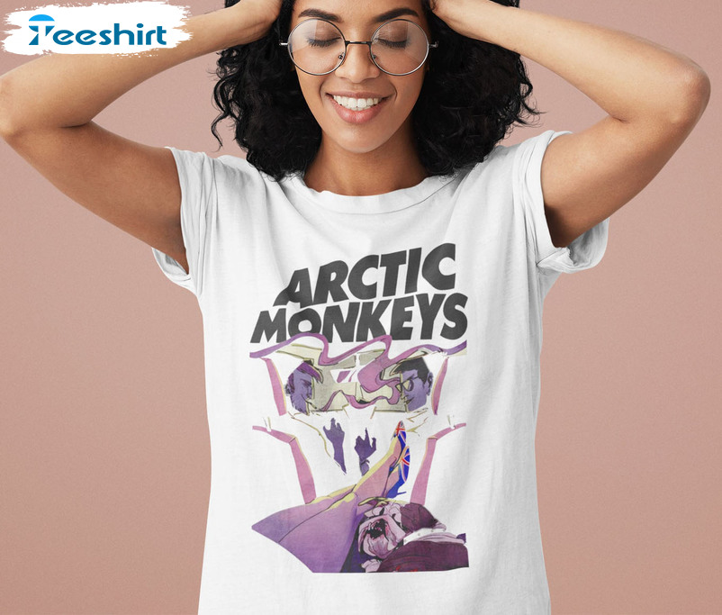 Arctic Monkeys Trending Shirt, Music Band Short Sleeve Tee Tops
