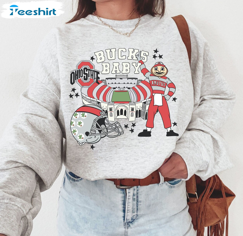 Bucks Baby Trendy Shirt, Ohio State Unisex T-shirt Long Sleeve