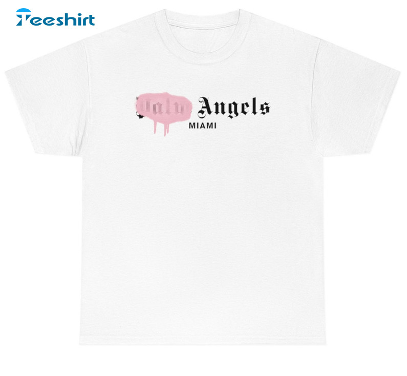 Palm Angels Miami Trending Unisex T-shirt, Short Sleeve