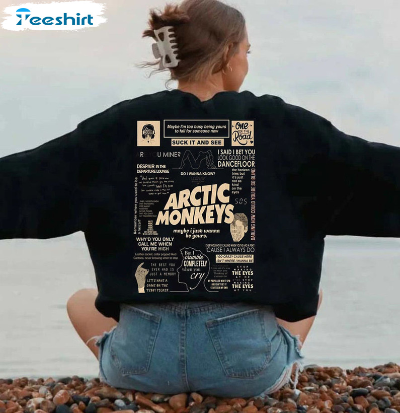 Arctic Monkey Sweatshirt, Rock Fan Trending Long Sleeve Unisex Hoodie