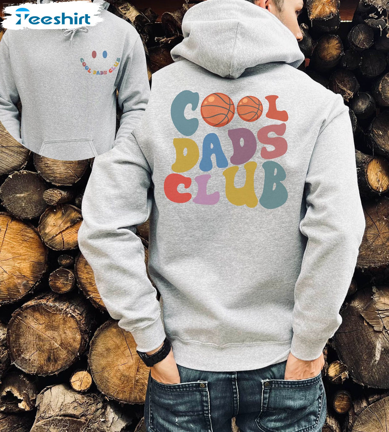 Cool Dads Club Vintage Shirt, Baseball Unisex T-shirt Long Sleeve