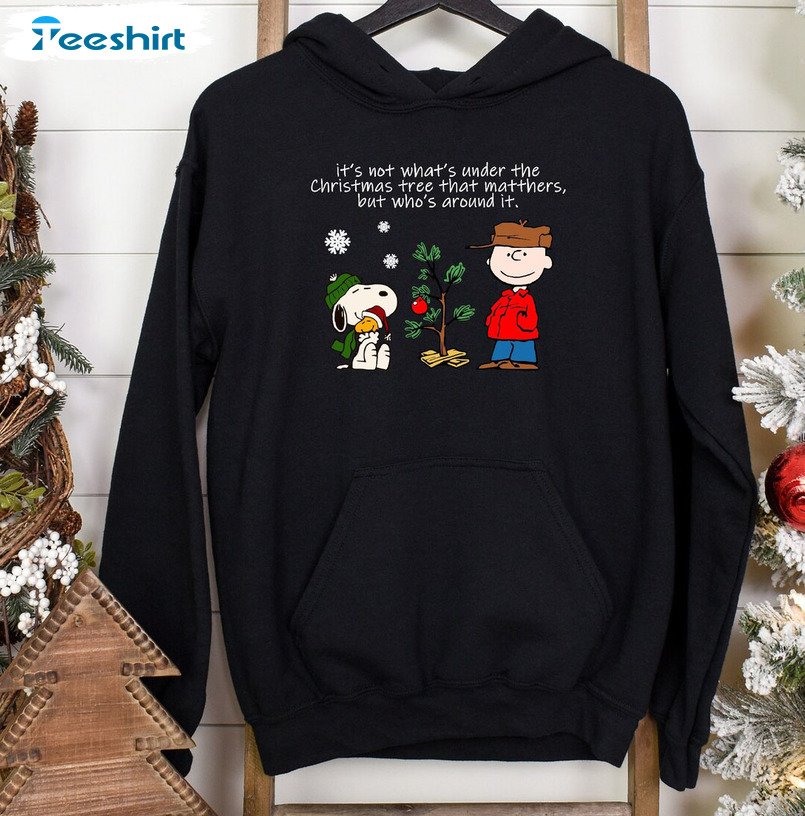 Peanuts Snoopy Christmas Shirt, Christmas Spirit Unisex T-shirt Tee Tops