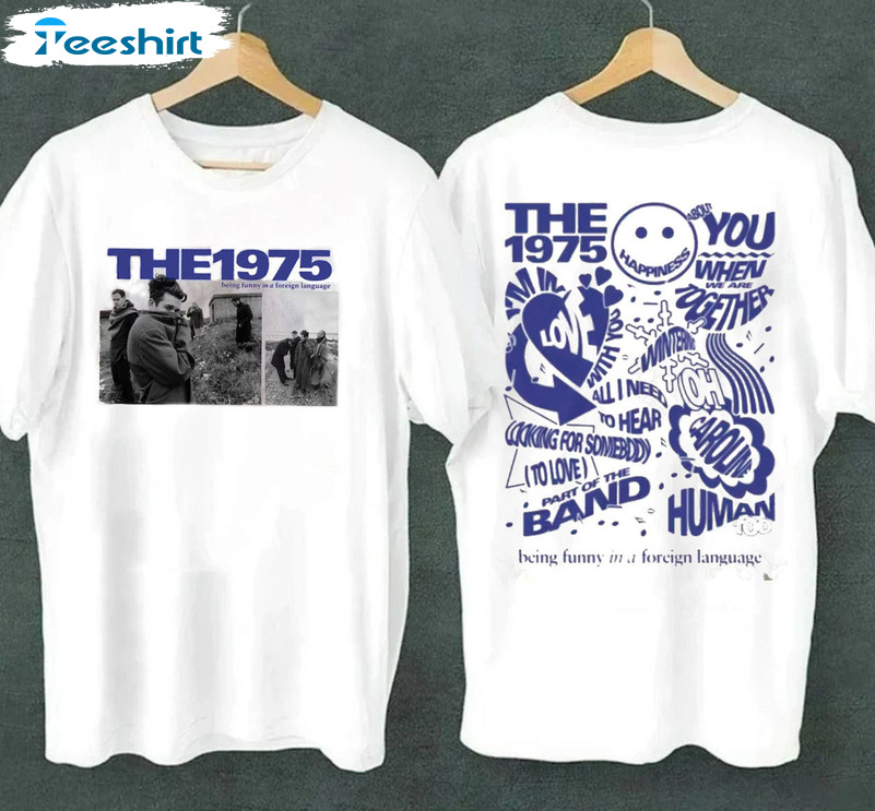 The 1975 North America Tour Shirt, Best Tour Crewneck Short Sleeve