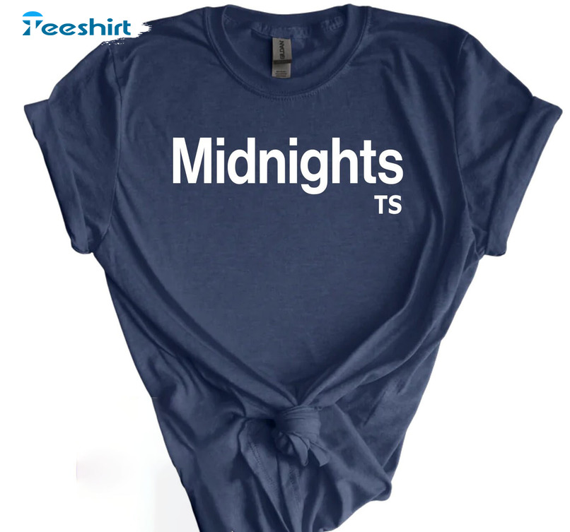 Midnights TS Shirt, Midnights Album Tee Tops Short Sleeve