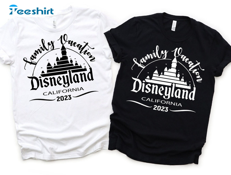 Family Vacation Disneyland Shirt, Disney Christmas Tee Tops Sweatshirt