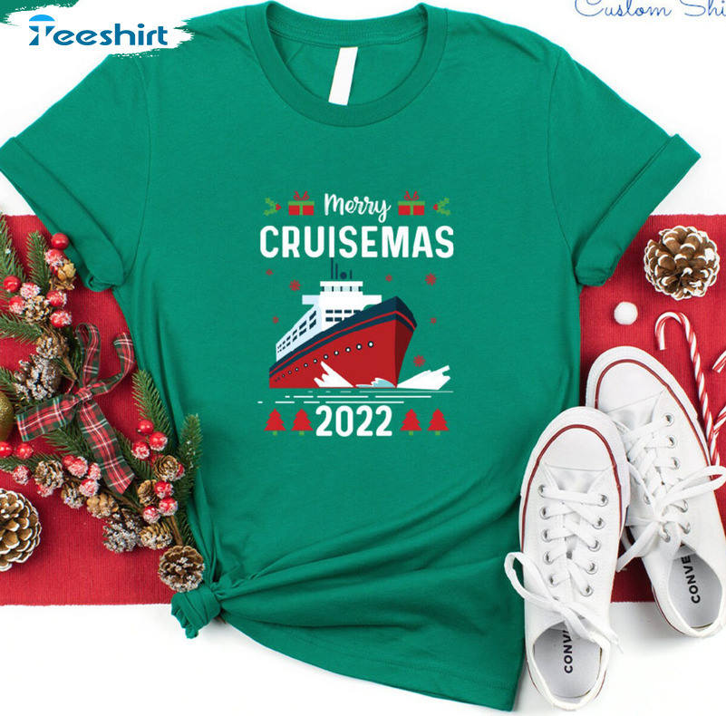 Merry Cruisemas 2022 Shirt, Matching Family Long Sleeve Unisex T-shirt