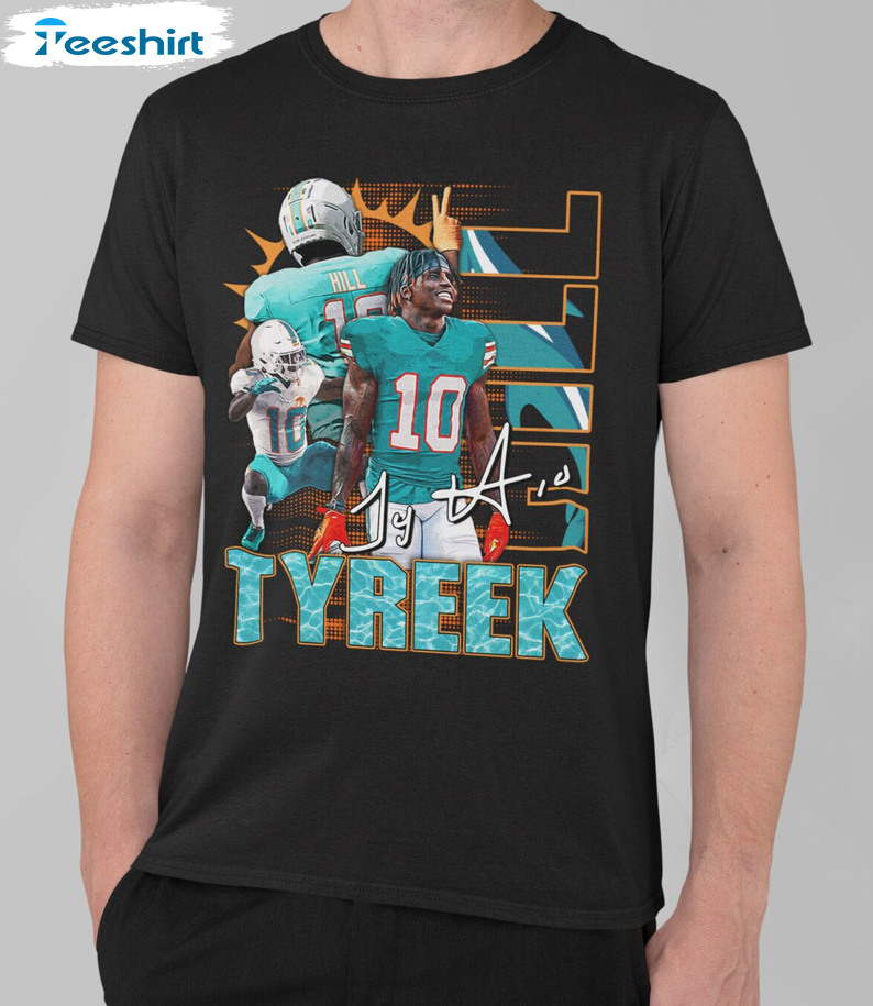 FREE shipping Sport Number 10 Tyreek Hill Miami Dolphins shirt, Unisex tee,  hoodie, sweater, v-neck and tank top