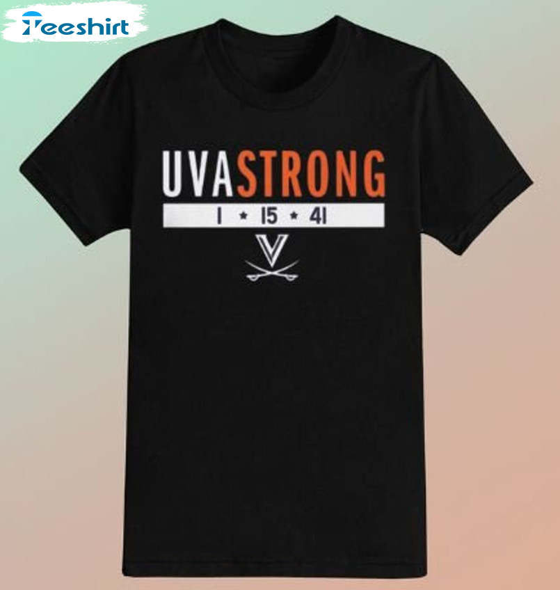 Uva Strong Classic Shirt, Trending Long Sleeve Unisex Hoodie