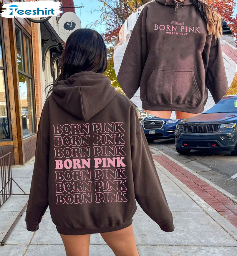BLACKPINK ブラックピンク　Born Pink パーカー　L