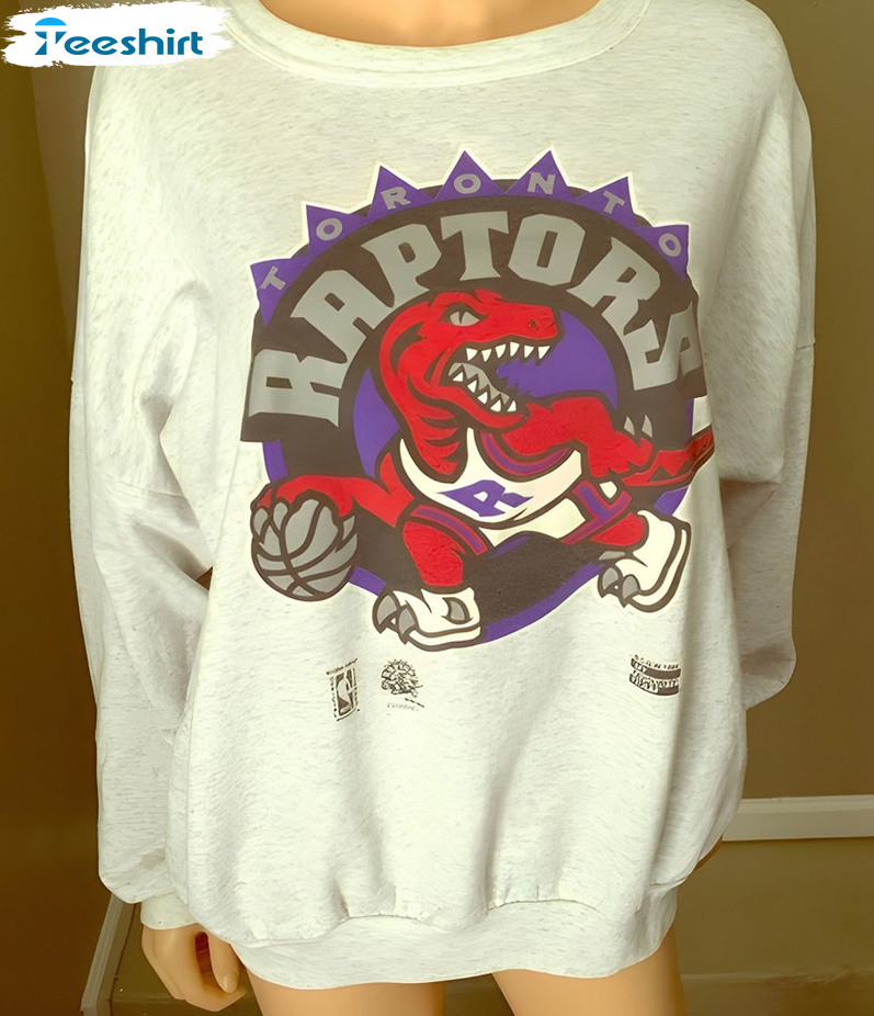toronto raptors vintage hoodie size L #raptors - Depop