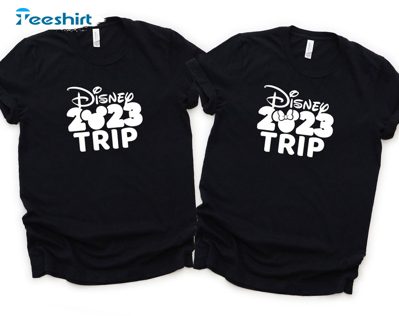 2023 Disney World Vacation Tshirts for Family | adult unisex Black / 3XL