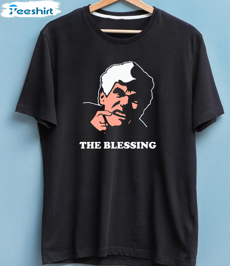 The Blessing Shirt, Uncle Lewis Trending Long Sleeve Tee Tops