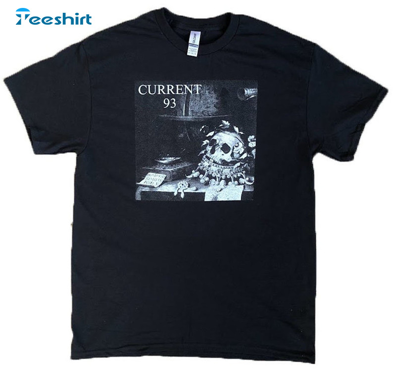 Current 93 Mighty In Sorrow Shirt, Trendy Unisex Hoodie Short Sleeve