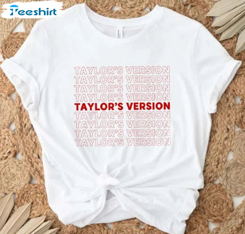 Taylor's Version Shirt, Trending Long Sleeve Unisex T-shirt