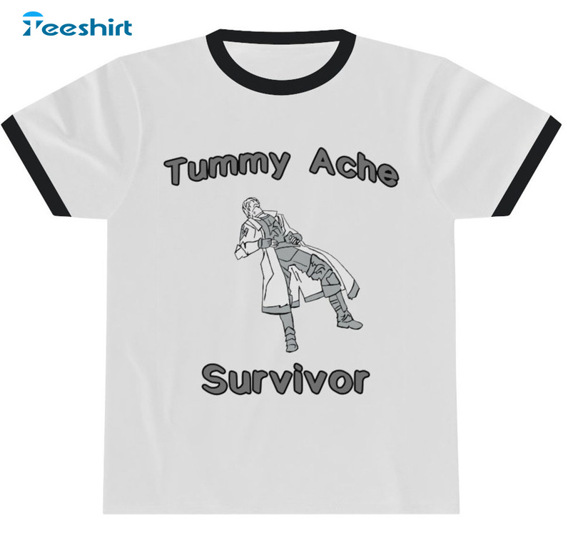 Tummy Ache Survivor Vintage Unisex Hoodie, Sweatshirt