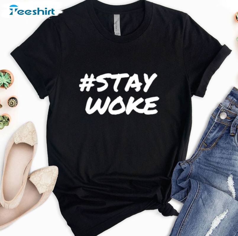 Stay Woke Trendy Shirt, Elon Musk 44 Billion Dollars Short Sleeve Tee Tops