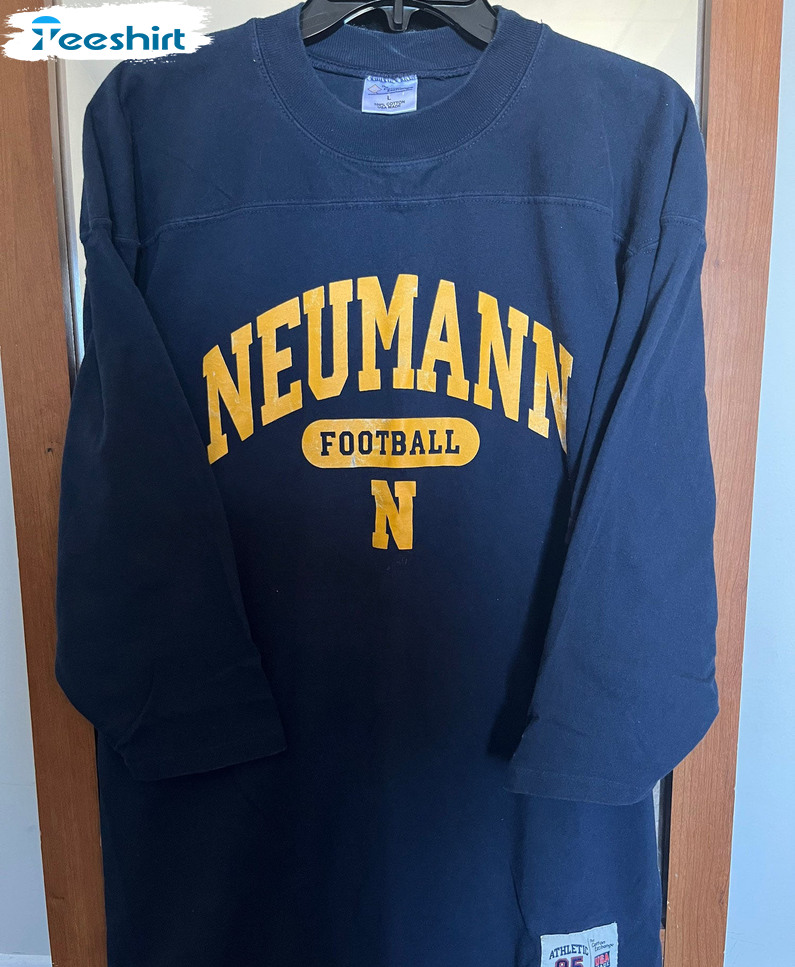 Vintage Neumann University Football Trendy Crewneck, Unisex Hoodie