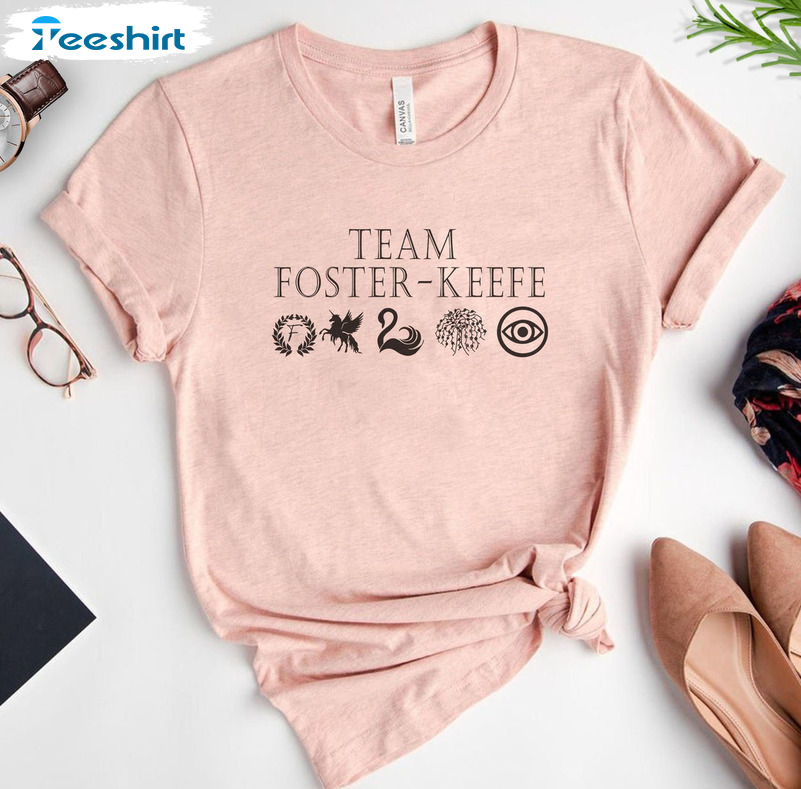 Team Foster Keefe Sweatshirt, The Lost Cities Short Sleeve Crewneck