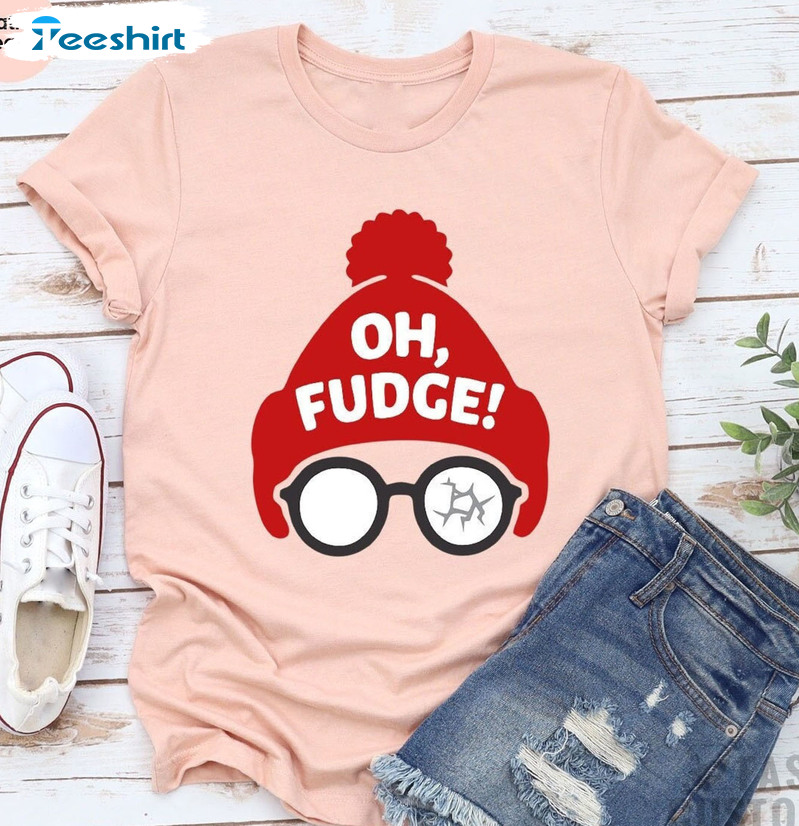 Oh Fudge Christmas Vintage Shirt, Christmas Vacation Unisex Hoodie Crewneck