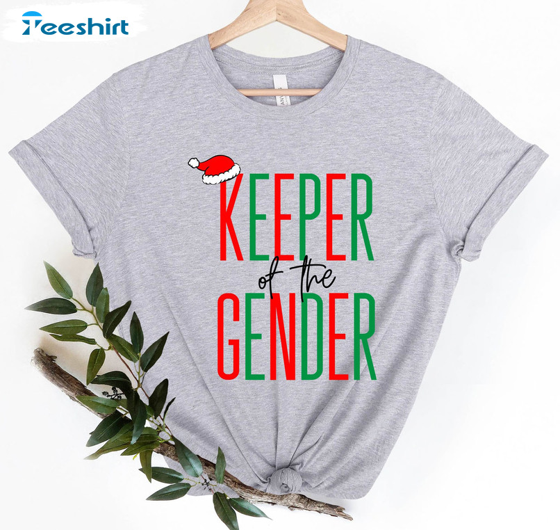 Fishing Keeper Of The Gender Unique Pregnancy Shirt