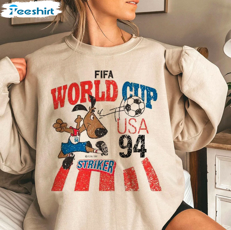 World Cup Usa 1994 Sweatshirt, Mascot Trendy Unisex Hoodie Tee Tops