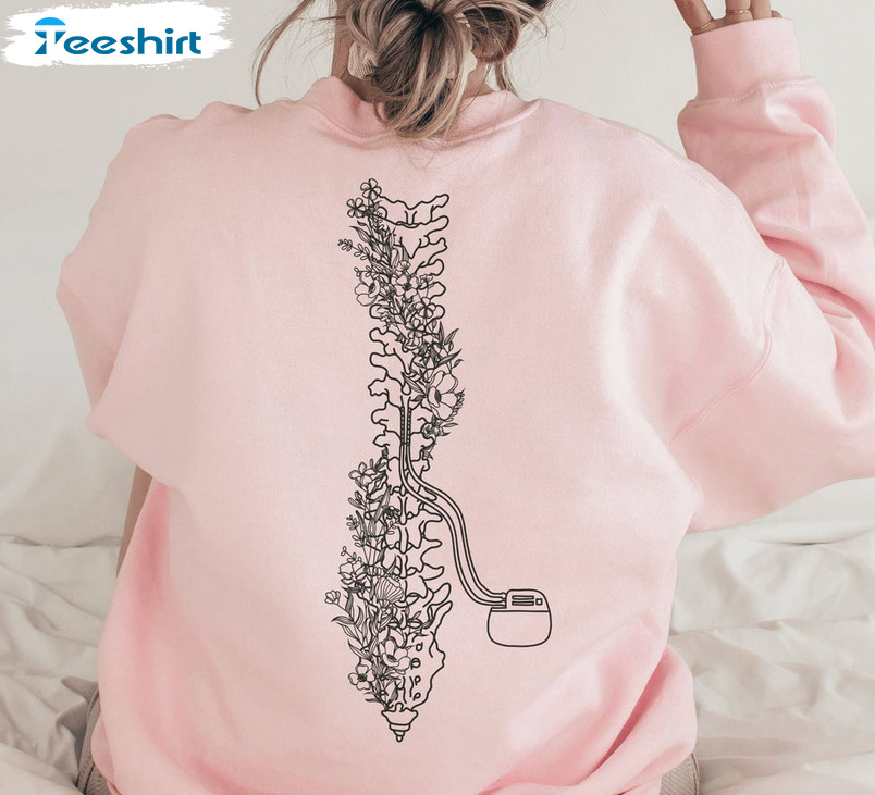 Spinal Cord Stimulator Sweatshirt, Spinal Cord Unisex Hoodie Long Sleeve