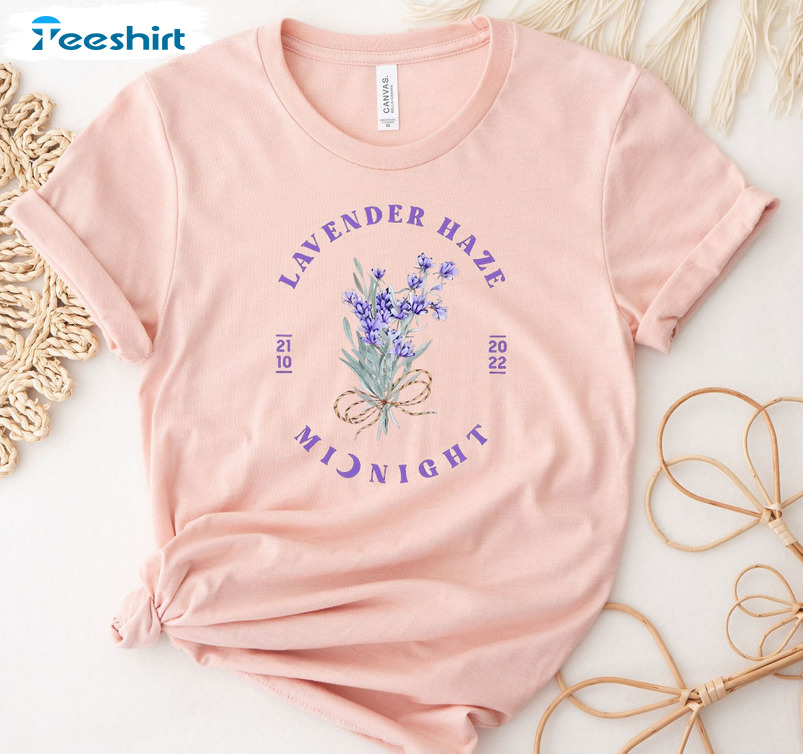 Lavender Haze Shirt, Midnight Taylor Swift Sweater Unisex T-shirt