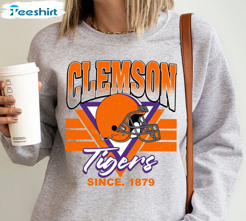 Clemson Tiger Trending Shirt, Clemson University Unisex Hoodie Crewneck