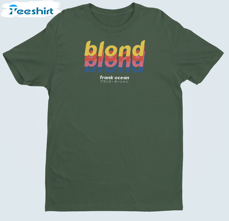 Blond Frank Ocean Shirt, Blond Album Music Unisex Hoodie Sweater