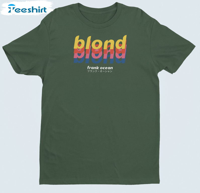 Frank Ocean Shirt Blond Album T Shirt Music Shirt