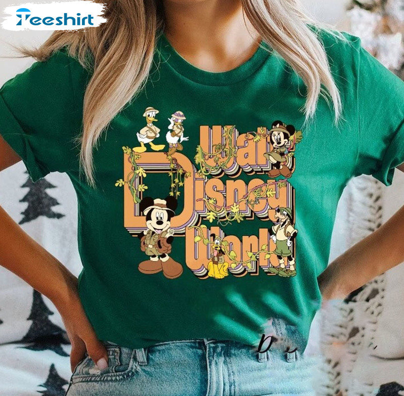 Walt Disney World Christmas Shirt, Animal Kingdom Unisex Hoodie Crewneck