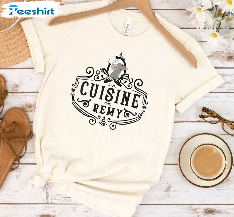 Cuisine De Remy Shirt, Gusteau’s Disney Tee Tops Unisex Hoodie