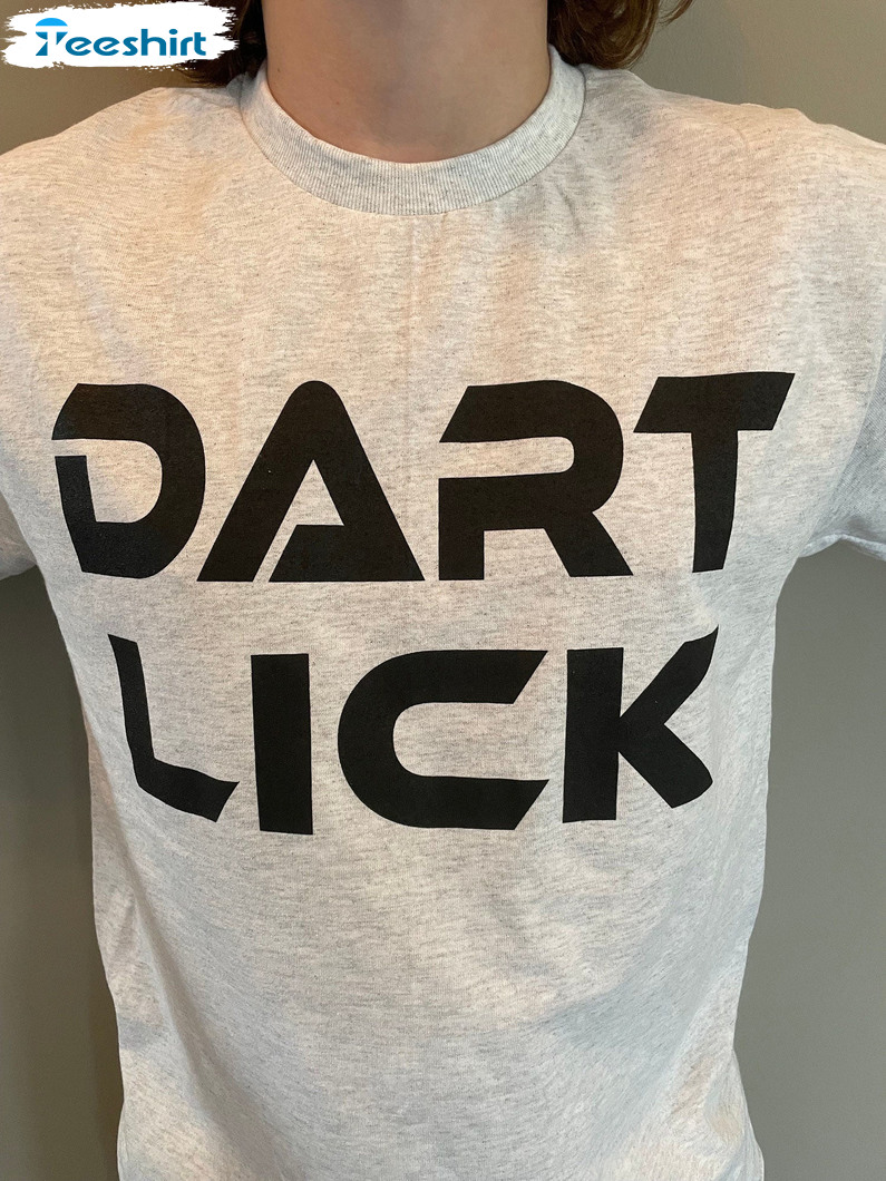 Dart Lick Trending Short Sleeve , Unisex T-shirt Vintage Style