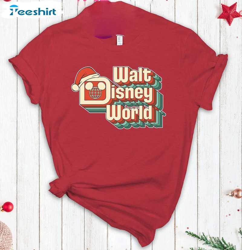 Walt Disney World Christmas Sweatshirt, Disney Epcot