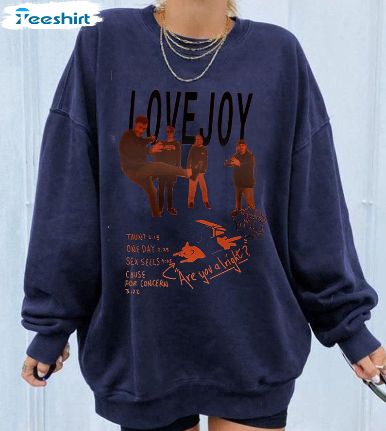 Lovejoy North Hern Autumn Shirt, Are You Alright Sweater Short Sleeve