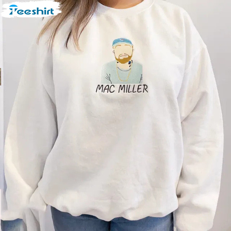 Mac Miller Trendy Shirt, Divine Feminine Mirror Long Sleeve Hoodie