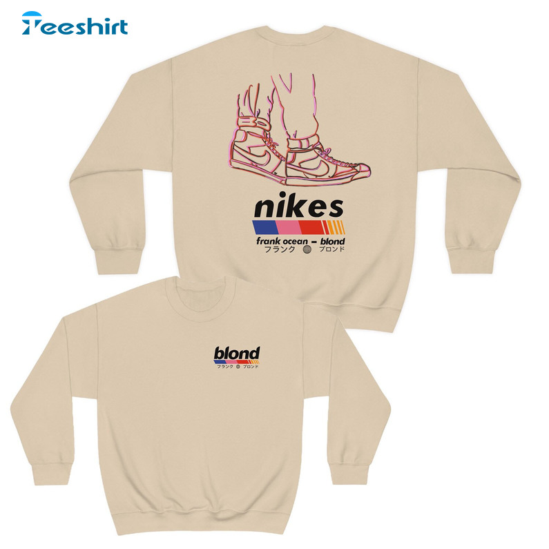 Blond Album Vintage Shirt, Nike Frank Ocean Sweatshirt Short Sleeve