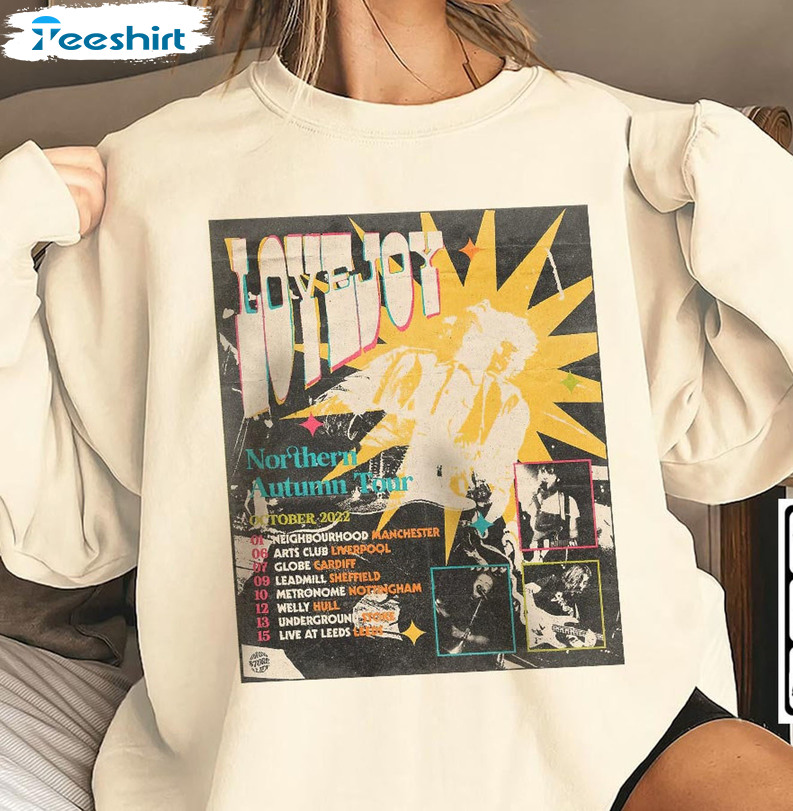 Lovejoy North Hern Autumn Tour Shirt, Vintage Unisex T-shirt Unisex Hoodie