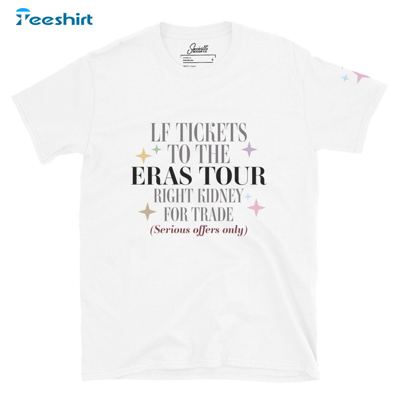 Lf Tickets To The Eras Tour Shirt, Taylor Swift Tee Tops Unisex Hoodie